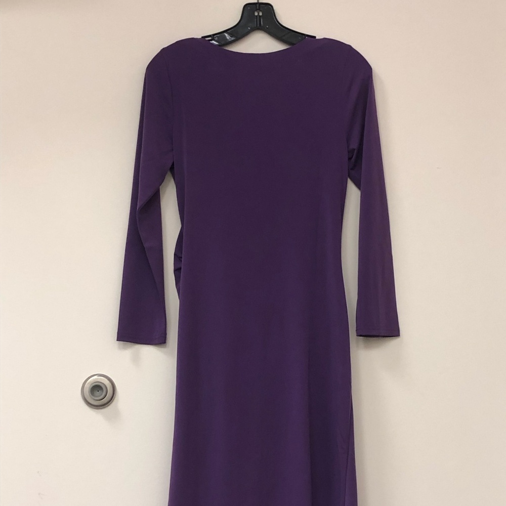 Long purple dress